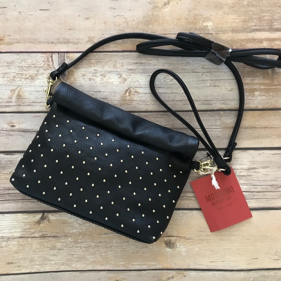 Mossimo Supply Co. Handbags - Mossimo • Black gold stud bag